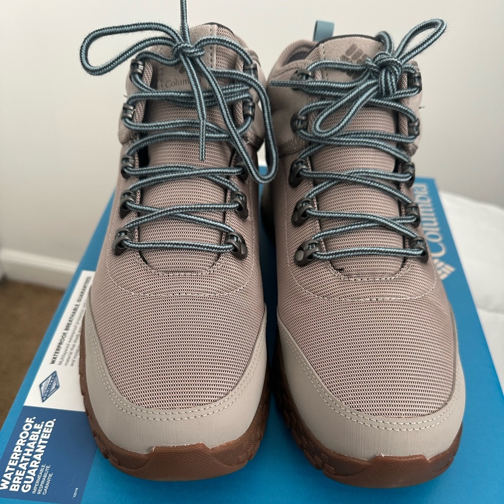 Columbia Gray and Brown Outdoor Boots